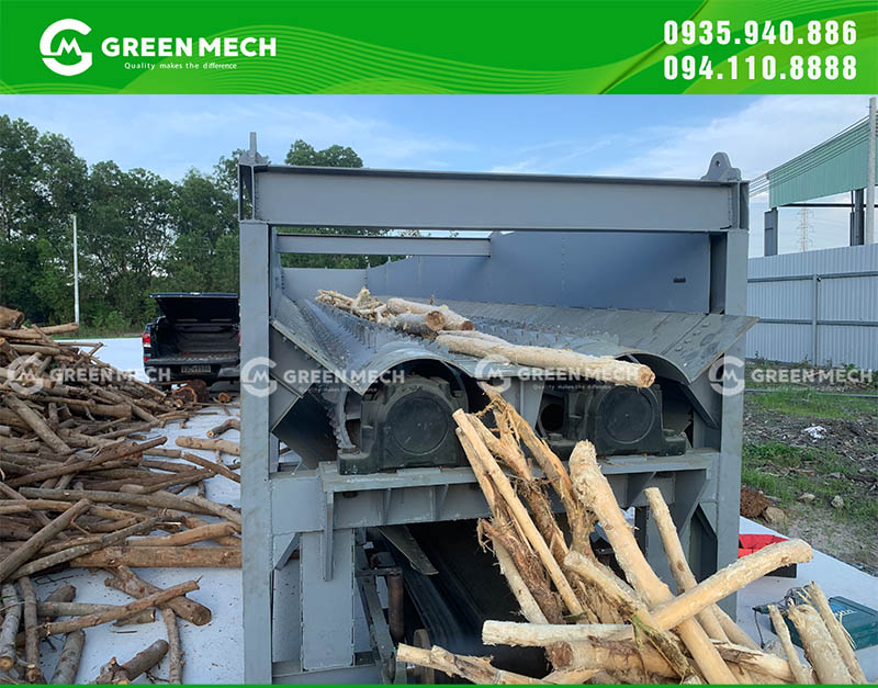 Máy bóc vỏ GREEN MECH đã được đưa vào vận hành