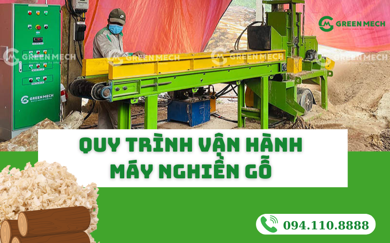Hướng dẫn vận hành máy nghiền gỗ an toàn