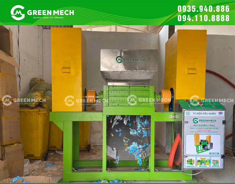 Chuyển giao máy nghiền 2 trục hiệu quả tại Đắk Lắk